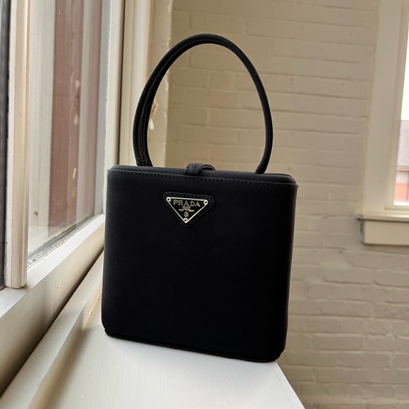 Prada Handbags - Vintage RARE Prada Nylon Mini Bag